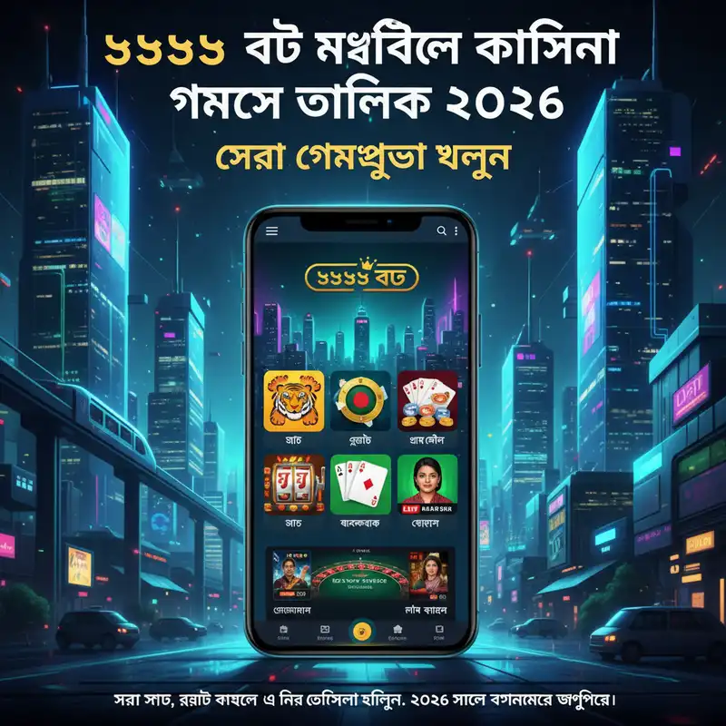 ৩৩৩৩ বেট মোবাইল ক্যাসিনো গেম ২০২৬